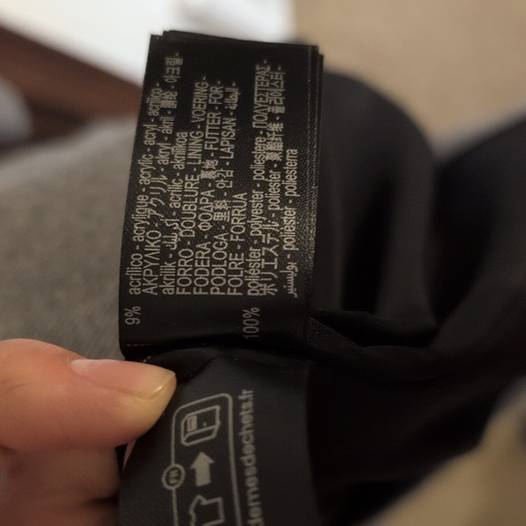 Zara Gray Long Length Pea Coat Business Professional Coat Size XS - Picture 7 of 8